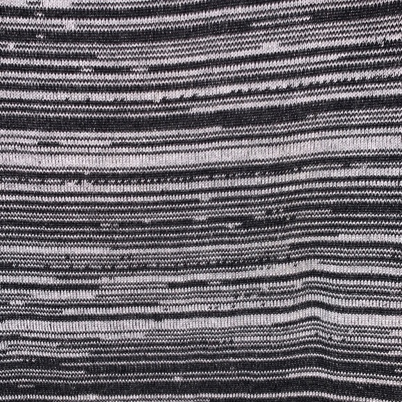 Dynamite Black and Gray Striped Mini Dress - Picture 6 of 13